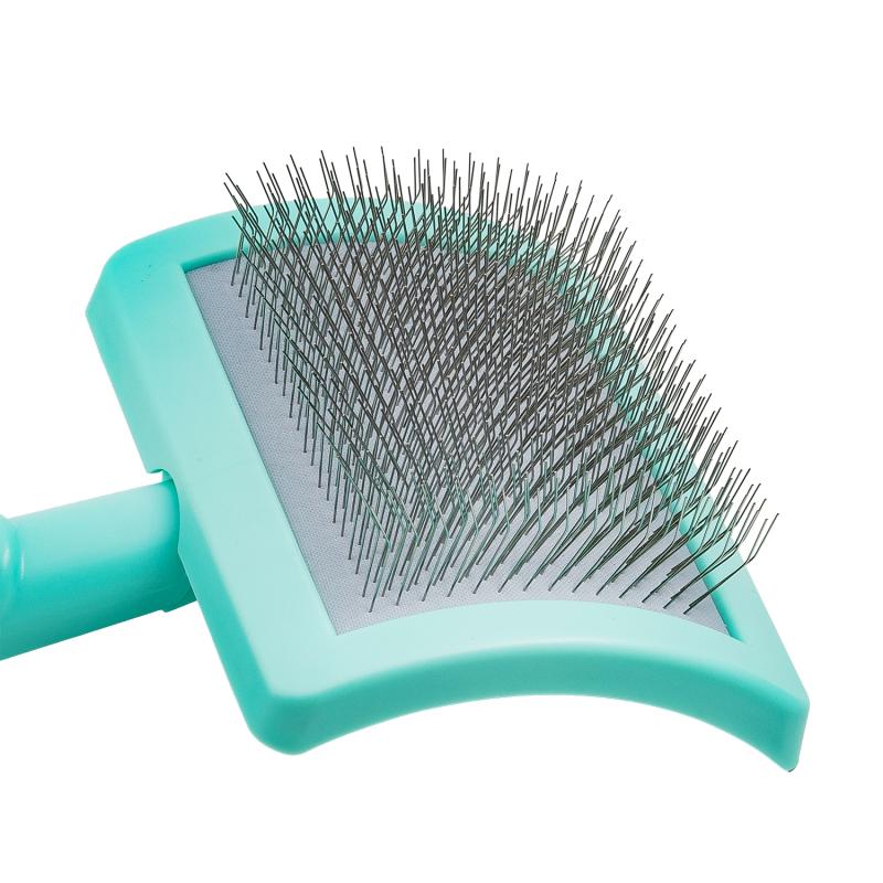Large Curved Grooming Brush for Dense Coats