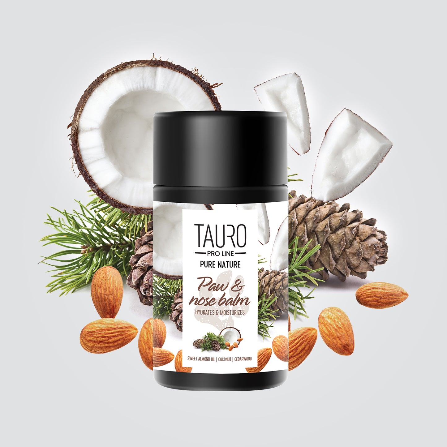 97% Natural Moisturizing Paw and Nose Balm for Dogs & Cats