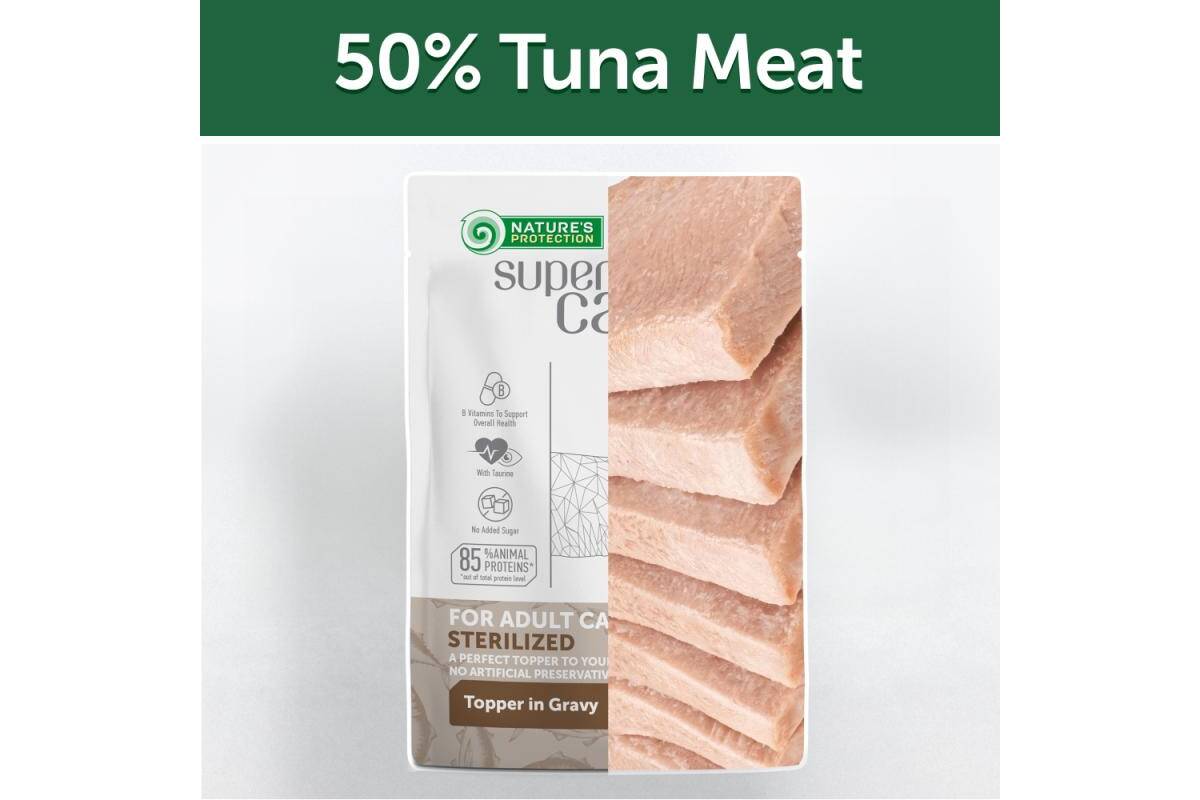 Adult Cat Wet Food for All Breeds with Tuna