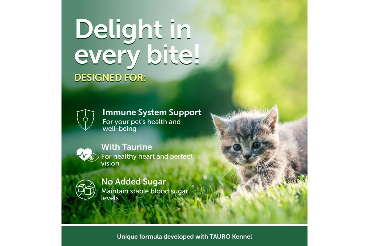 Kitten Wet Food for All Breeds with Tuna and Sea Bass 24 Pack