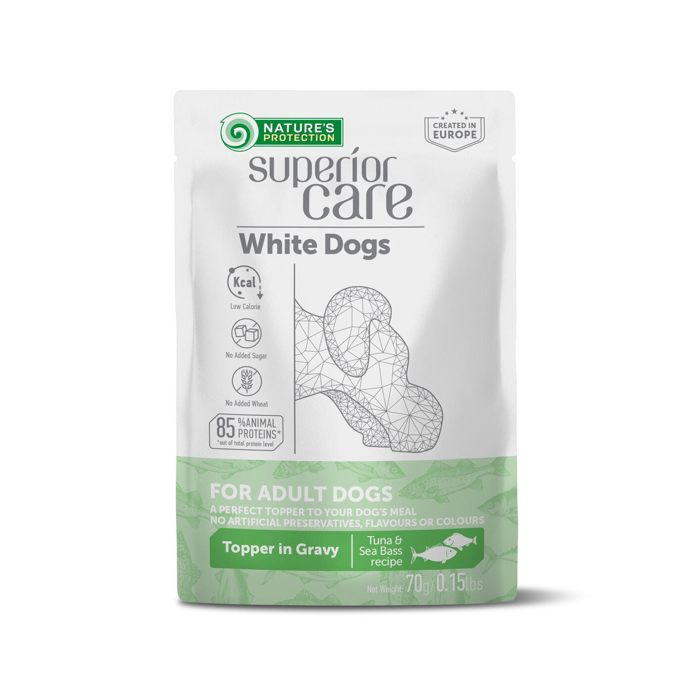 Adult Dogs Wet Food fo All Breeds with Tuna and Sea Bass