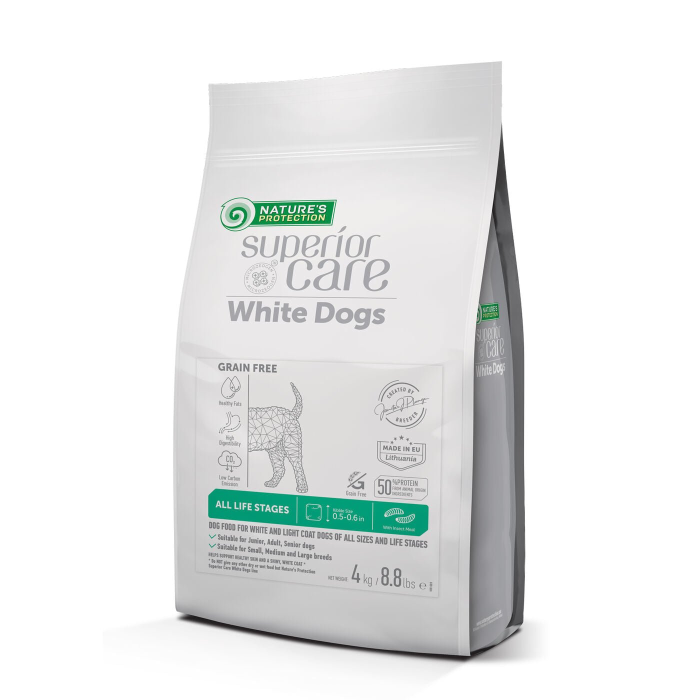 » All Life Stages Dogs Food for Light Coated All Breeds with Insect (100% off) - Kika USA