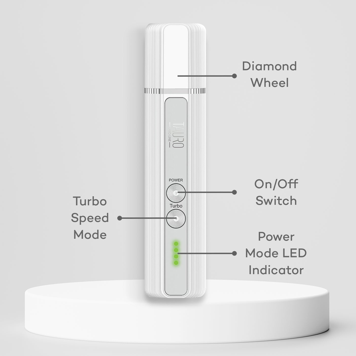 Diamond Pet Nail Grinder – Quiet, Rechargeable Nail Trimmer for Dogs, Cats & Small Pets