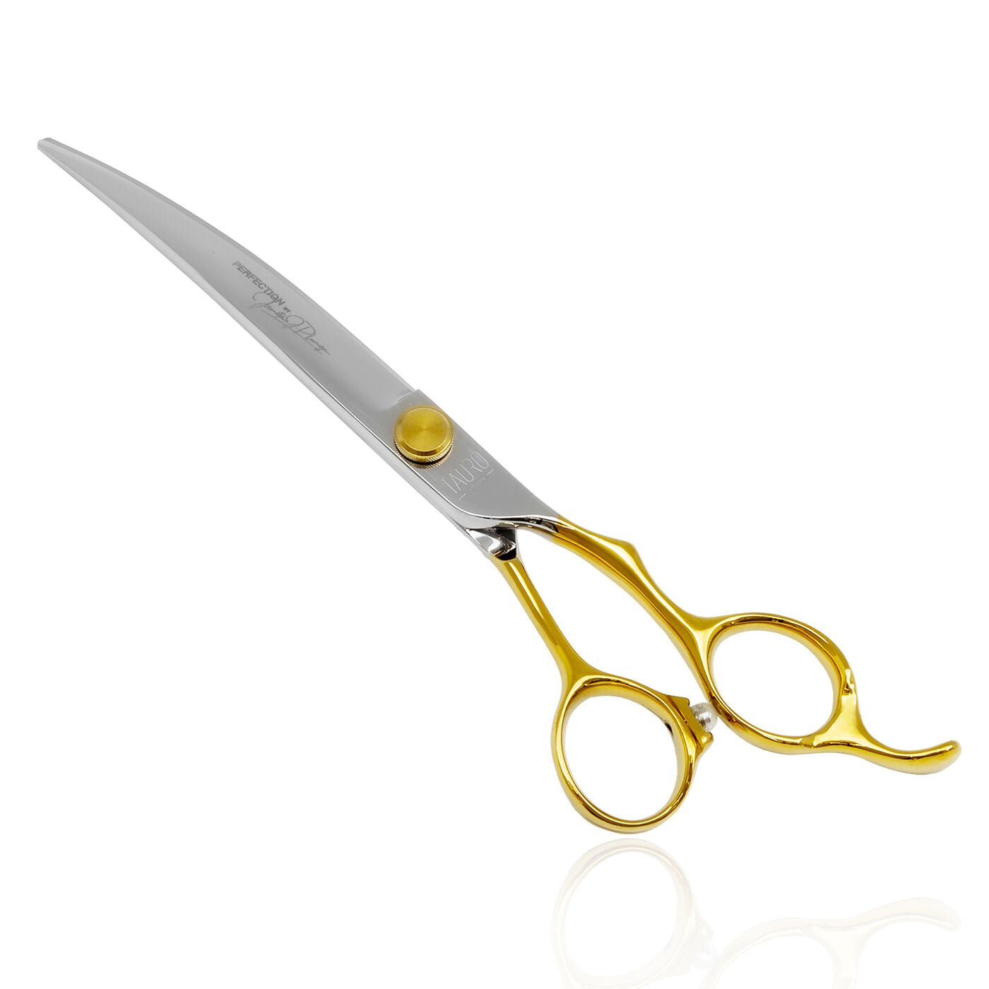 Premium Curved Pet Grooming Shears – 7 Inch, 440C Steel, Ultra Sharp - Kika USA