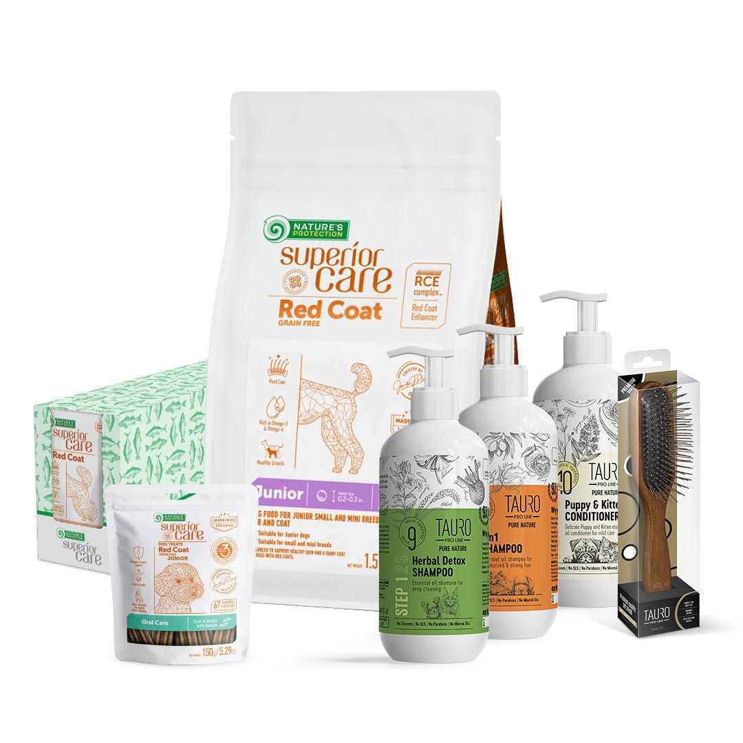 Red Dog Puppy Small&Mini Breeds Bundle - Kika USA SuperiorCare.Pet